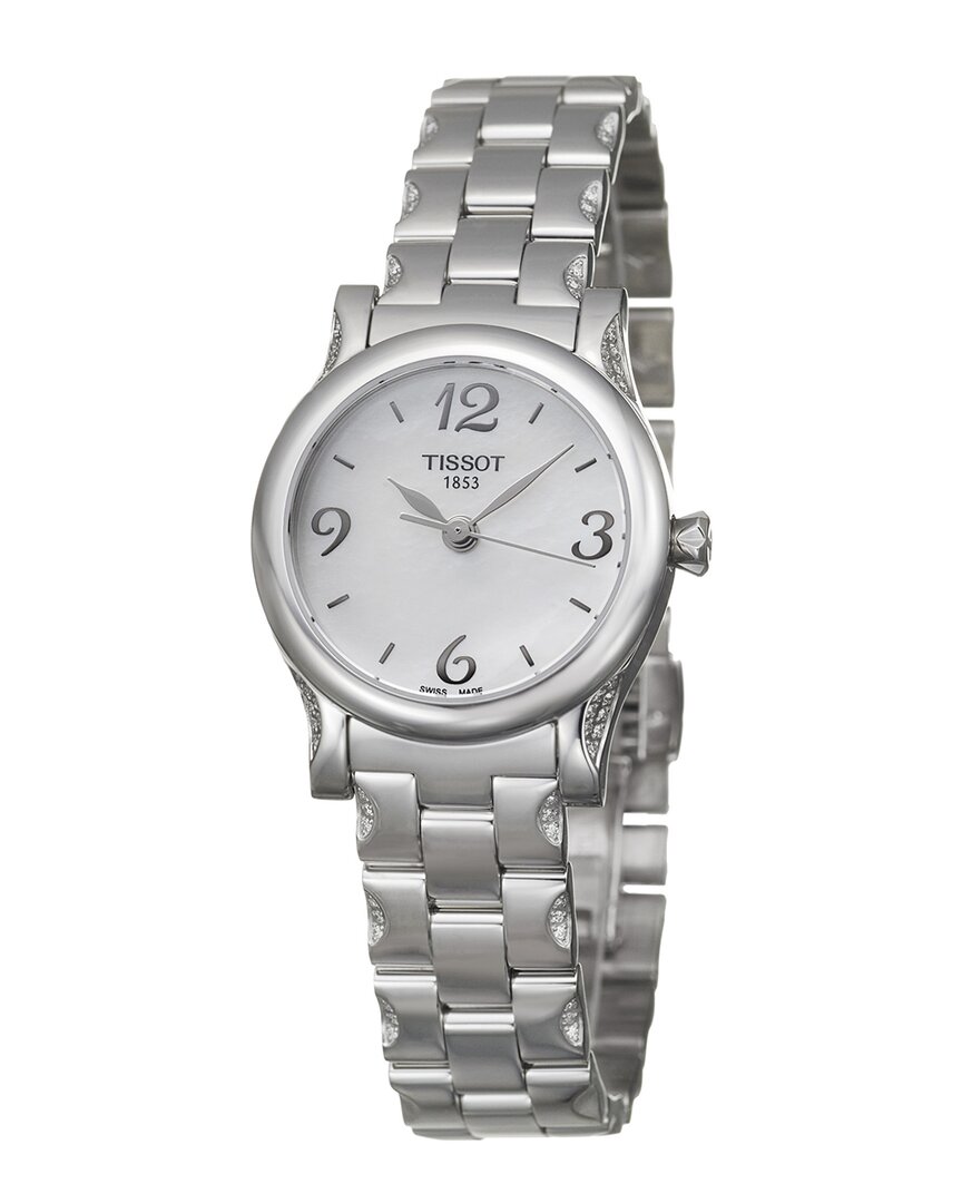 Tissot Women's Stylis-t Diamond Watch In Metallic