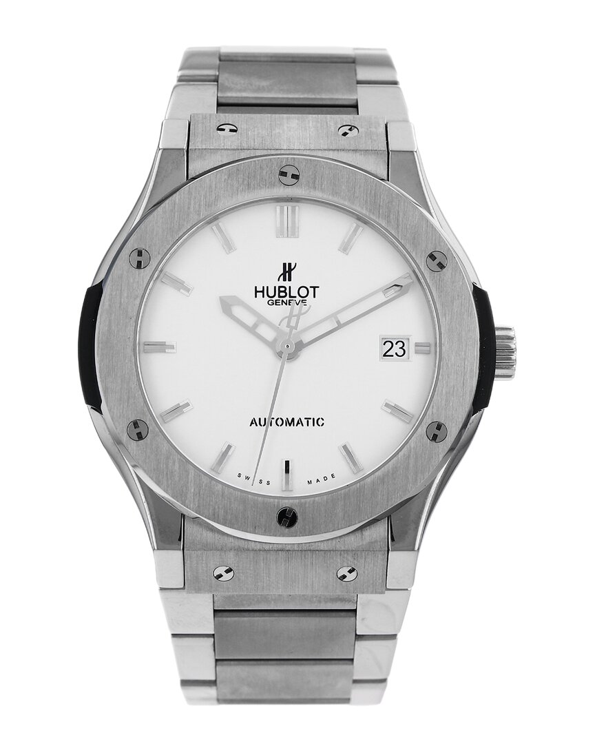 Shop Hublot Men's Classic Fusion Watch, Circa 2014 (authentic )