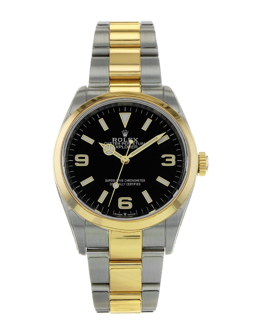 Shop Heritage Rolex Men's Explorer Watch, Circa 2021 (authentic )