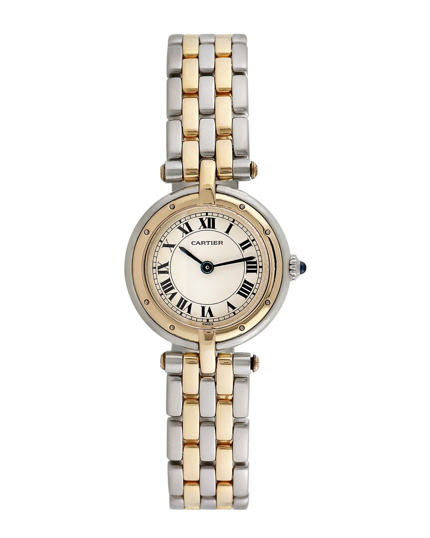 Cartier Women's Panthere Watch, Circa 2000s (authentic ) In Metallic