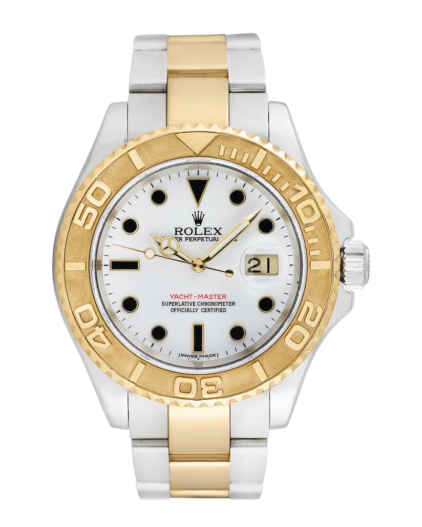Shop Heritage Rolex Rolex Mens Yacht-master Watch, Circa 2000s (authentic )