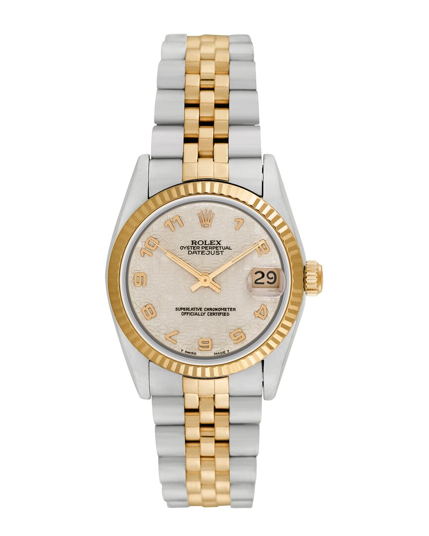 Shop Heritage Rolex Rolex Midsize Datejust Watch, Circa 1980s (authentic )