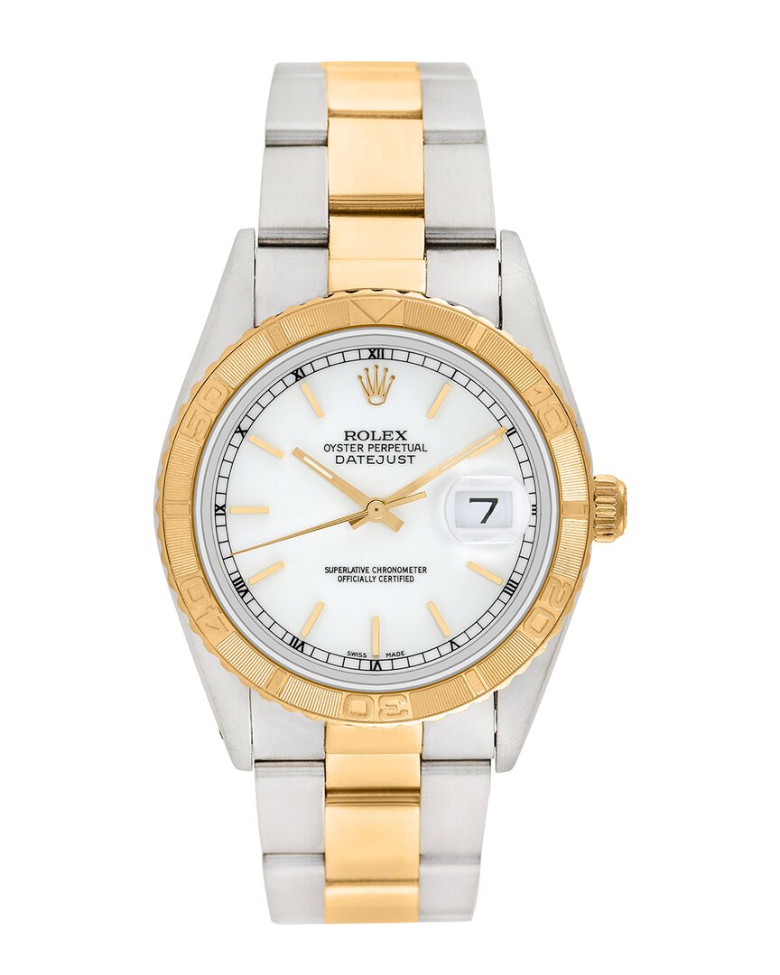 Shop Heritage Rolex Rolex Men's Datejust Watch, Circa 2000s (authentic )