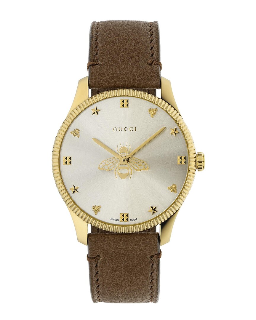 Gucci Women's G-timeless Watch In Gold