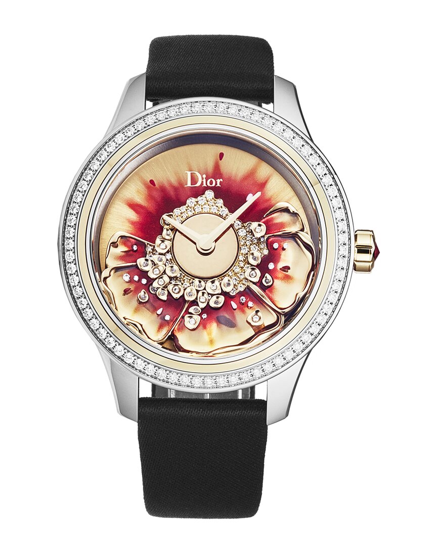 Shop Dior Women's Grand Bal Diamond Watch
