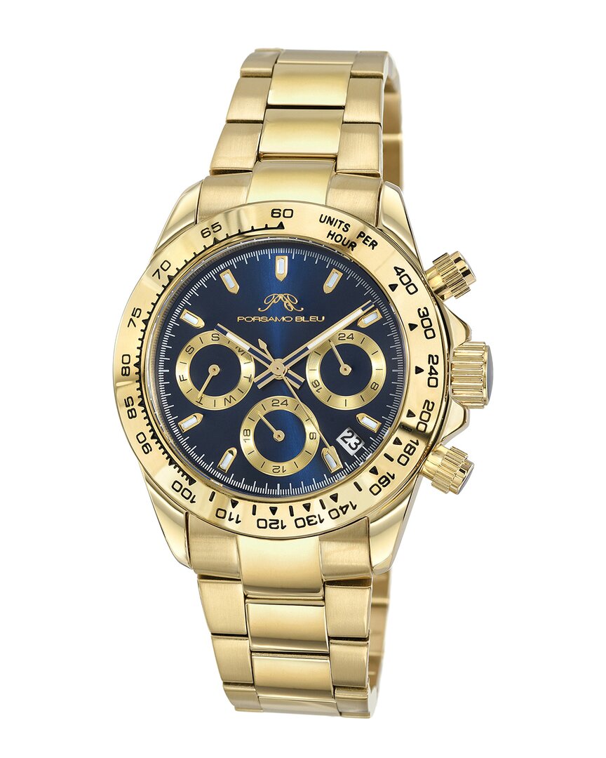 Porsamo Bleu Women's Alexis Stainless Steel Bracelet Watch 922bals