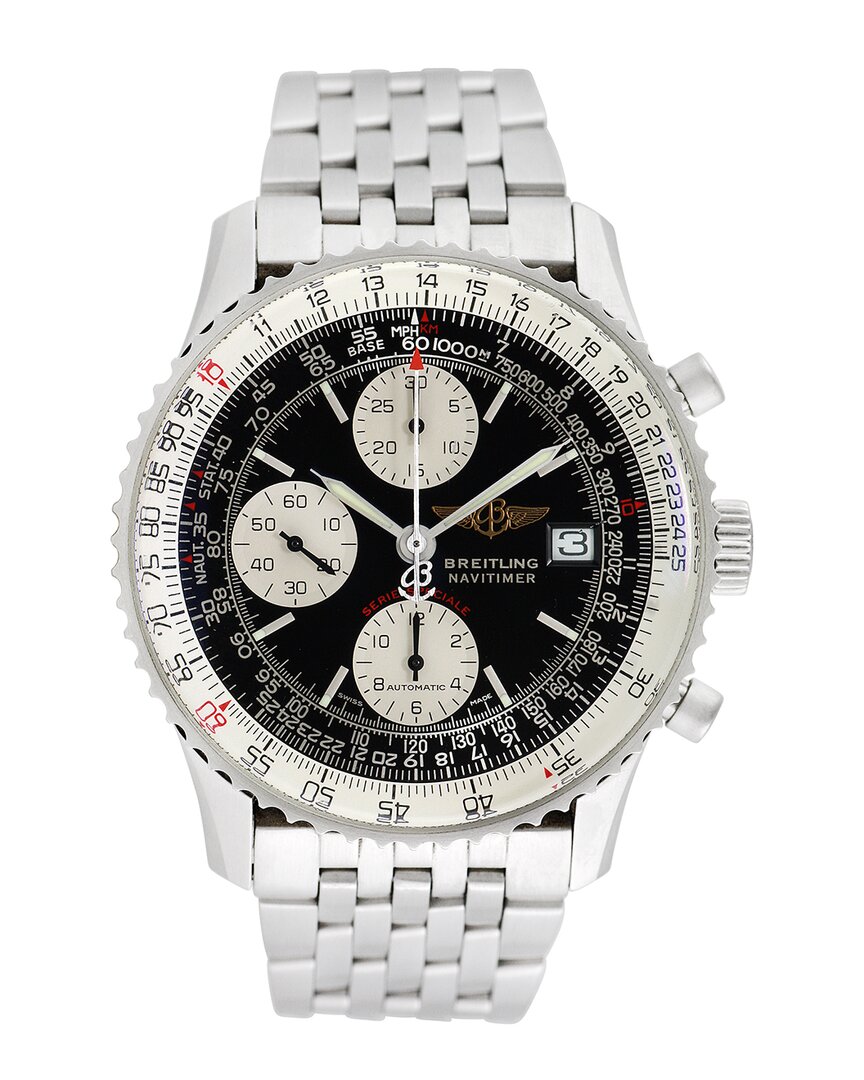 Breitling Men's Navitimer Fighters Watch, Circa 2000s (authentic )