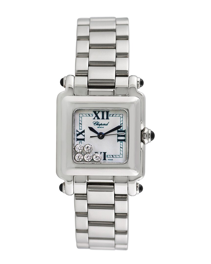 Shop Chopard Women's Happy Sport Diamond Watch, Circa 2000s (authentic )