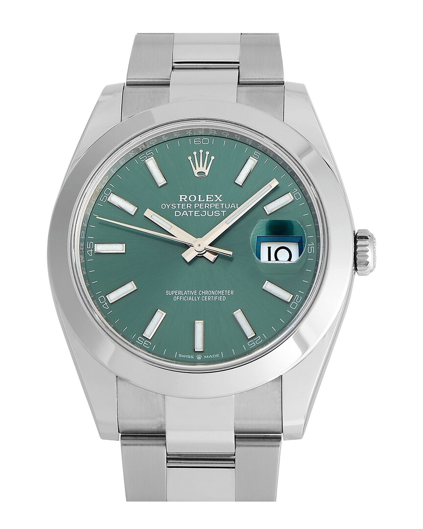 Shop Heritage Rolex Men's Datejust Watch, Circa 2022 (authentic )
