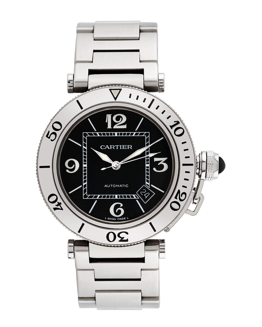Shop Cartier Men's Pasha Seatimer Watch (authentic )