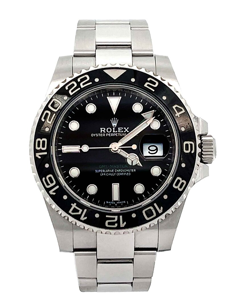 Shop Heritage Rolex Rolex Men's Gmt-master Ii Watch, Circa 2019 (authentic )