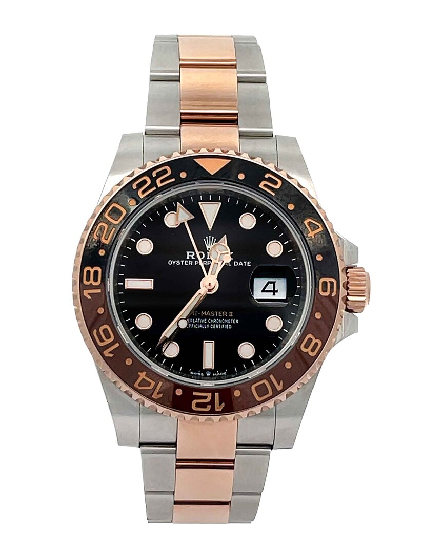 Heritage Rolex Rolex Men's Gmt-master Ii Watch, Circa 2021 (authentic ) In Metallic