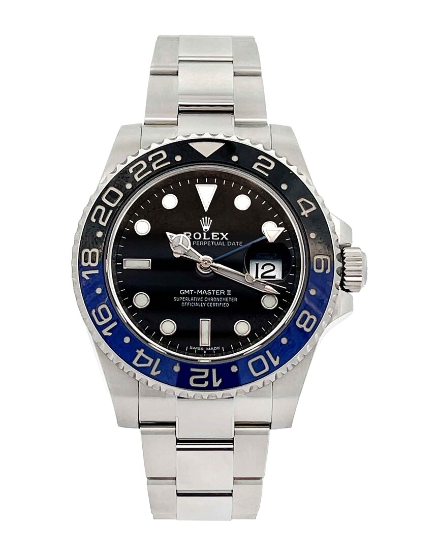 Shop Heritage Rolex Rolex Men's Gmt-master Ii Watch, Circa 2016 (authentic )