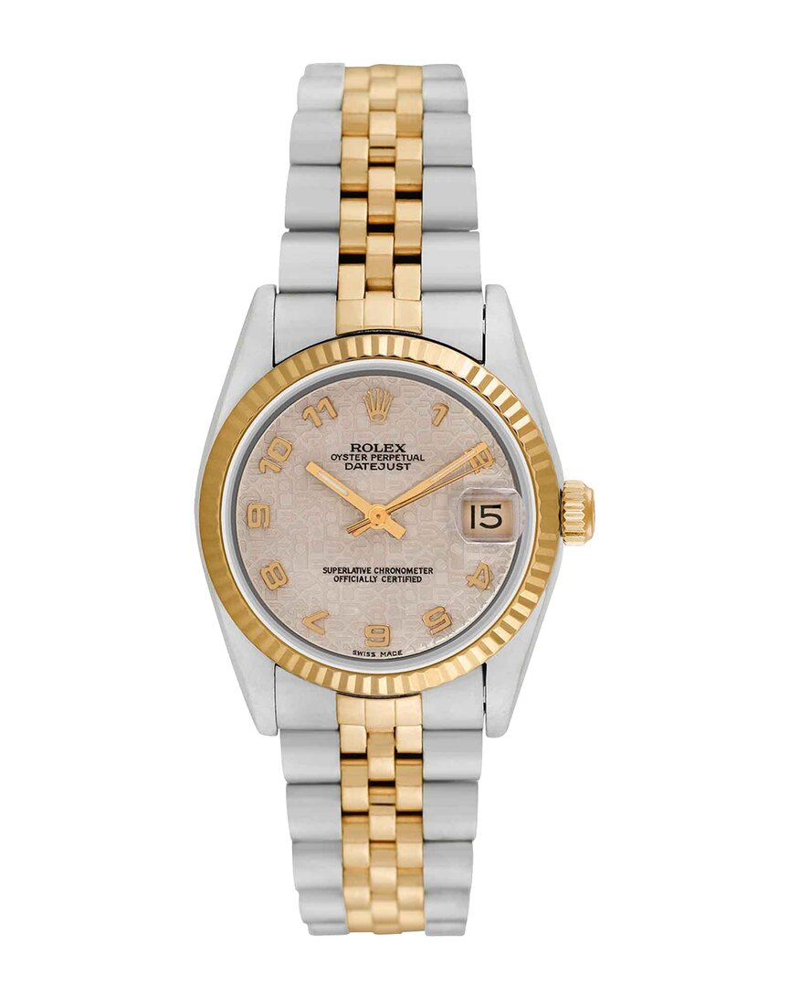 Shop Heritage Rolex Rolex Midsize Datejust Watch, Circa 1990s (authentic )