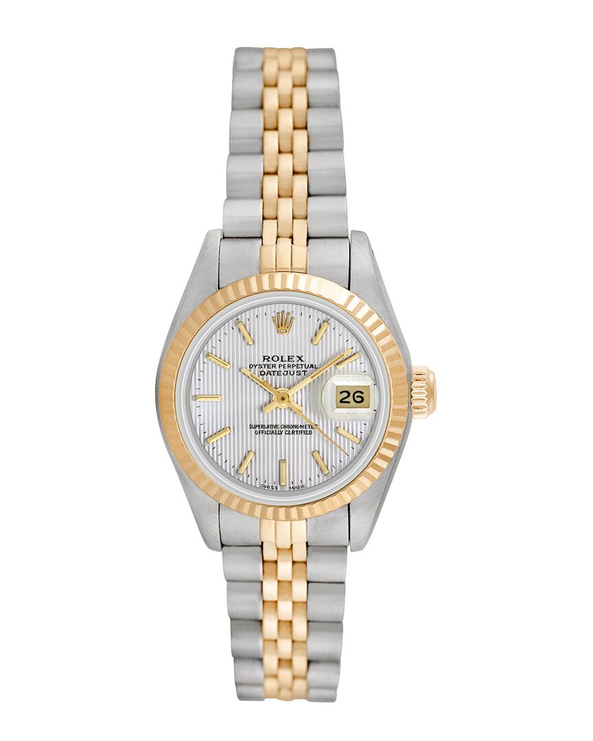 Heritage Rolex Rolex Women's Datejust Watch, Circa 1990s (authentic )