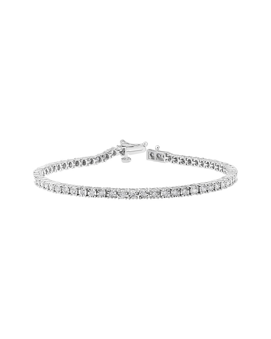 Lab Grown Diamonds 14k 1.00 Ct. Tw. Lab-grown Diamond Tennis Bracelet