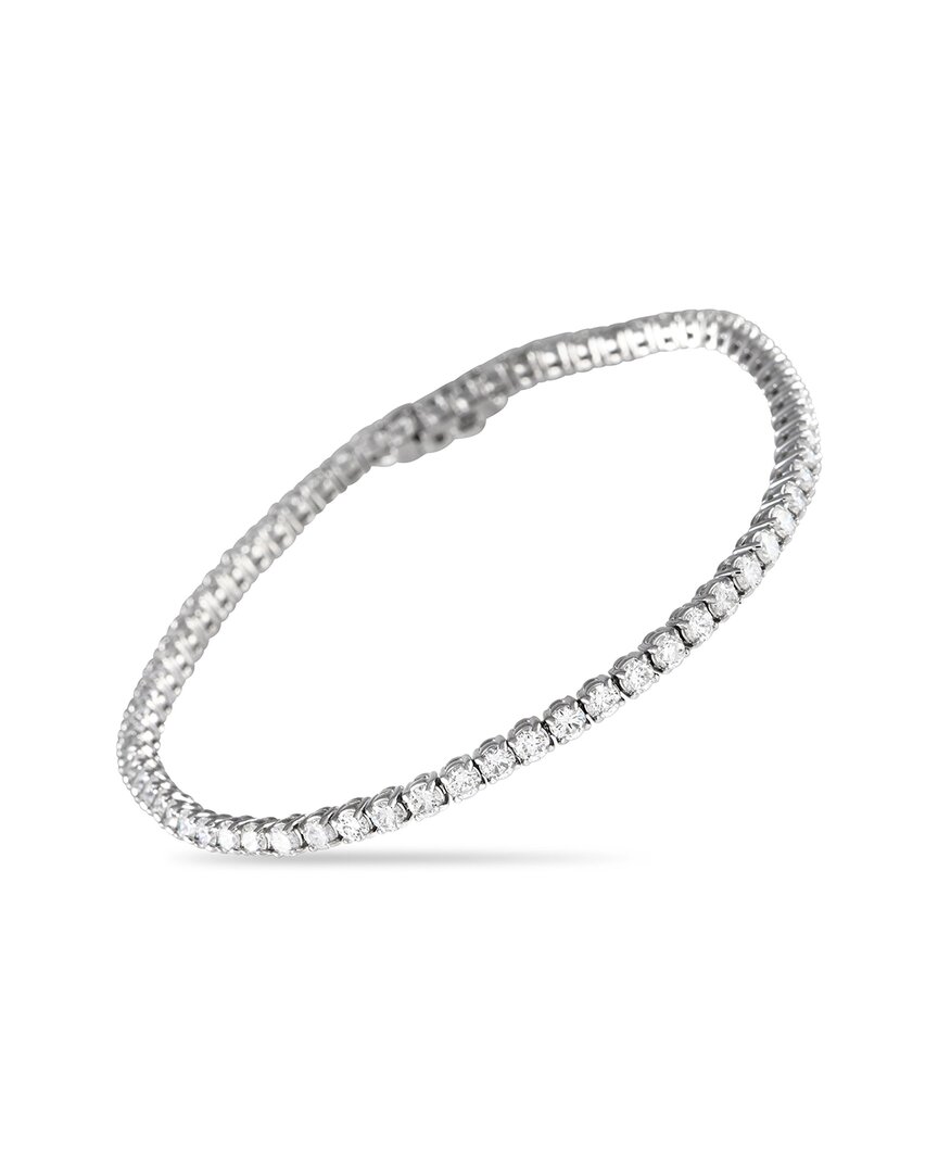 Diamond Select Cuts 18k 3.97 Ct. Tw. Diamond Tennis Bracelet In White