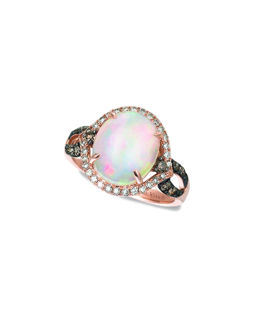Le Vian 14k 2.31 Ct. Tw. Diamond & Opal Eternity Ring
