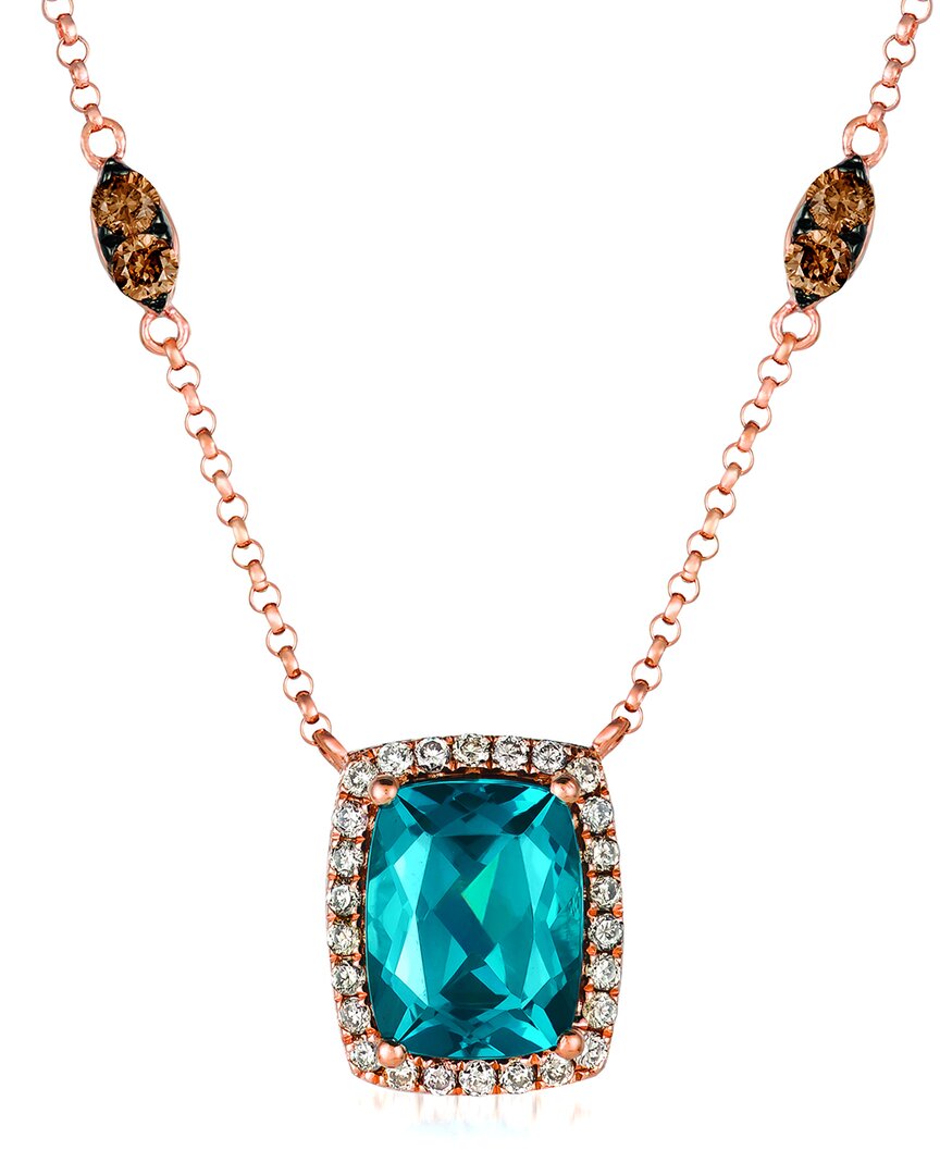 Le Vian 14k 1.91 Ct. Tw. Diamond & Topaz Necklace