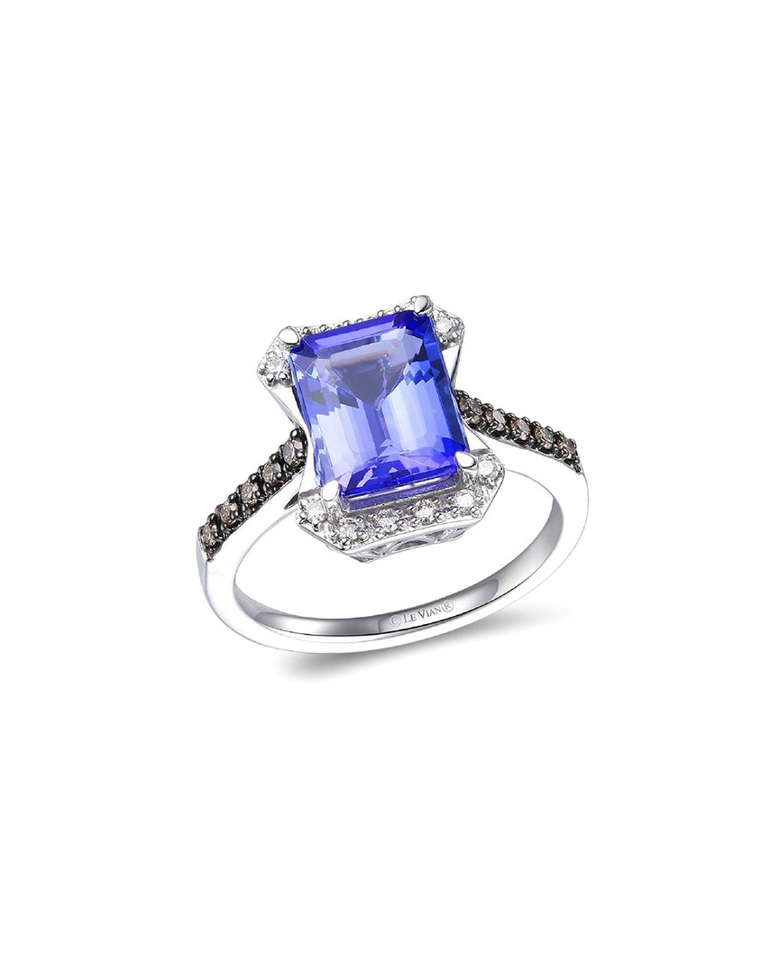 Le Vian 14k 2.01 Ct. Tw. Diamond & Tanzanite Eternity Ring