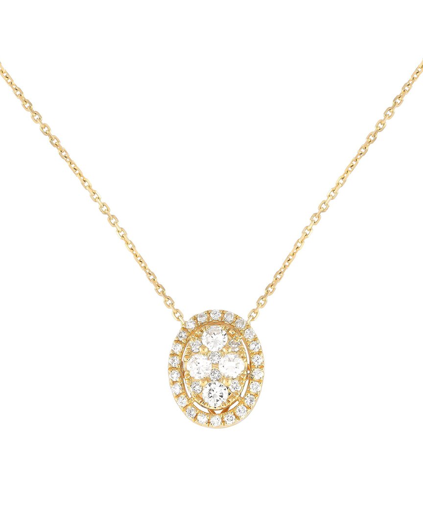 Diamond Select Cuts 18k 0.85 Ct. Tw. Diamond Necklace