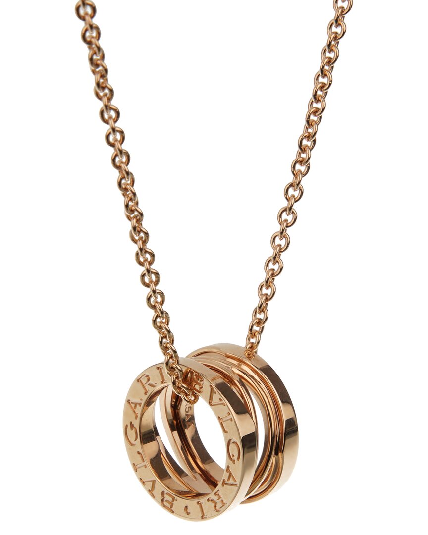 Bulgari B.zero1 18k Pendant Necklace (authentic )