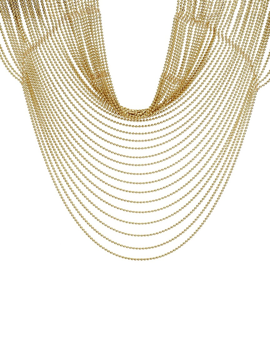Cartier 18k Draperie Beaded Necklace (authentic )