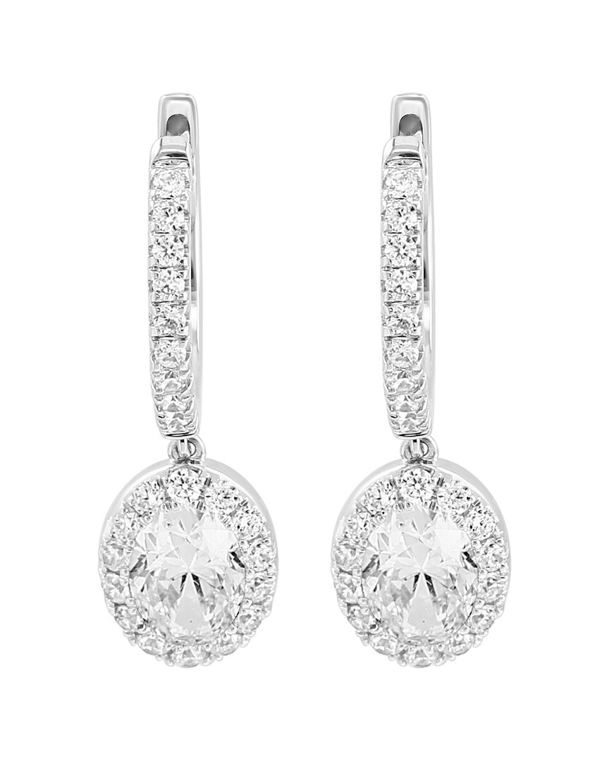 Effy Fine Jewelry 14k 1.93 Ct. Tw. Lab-grown Diamond Hoops