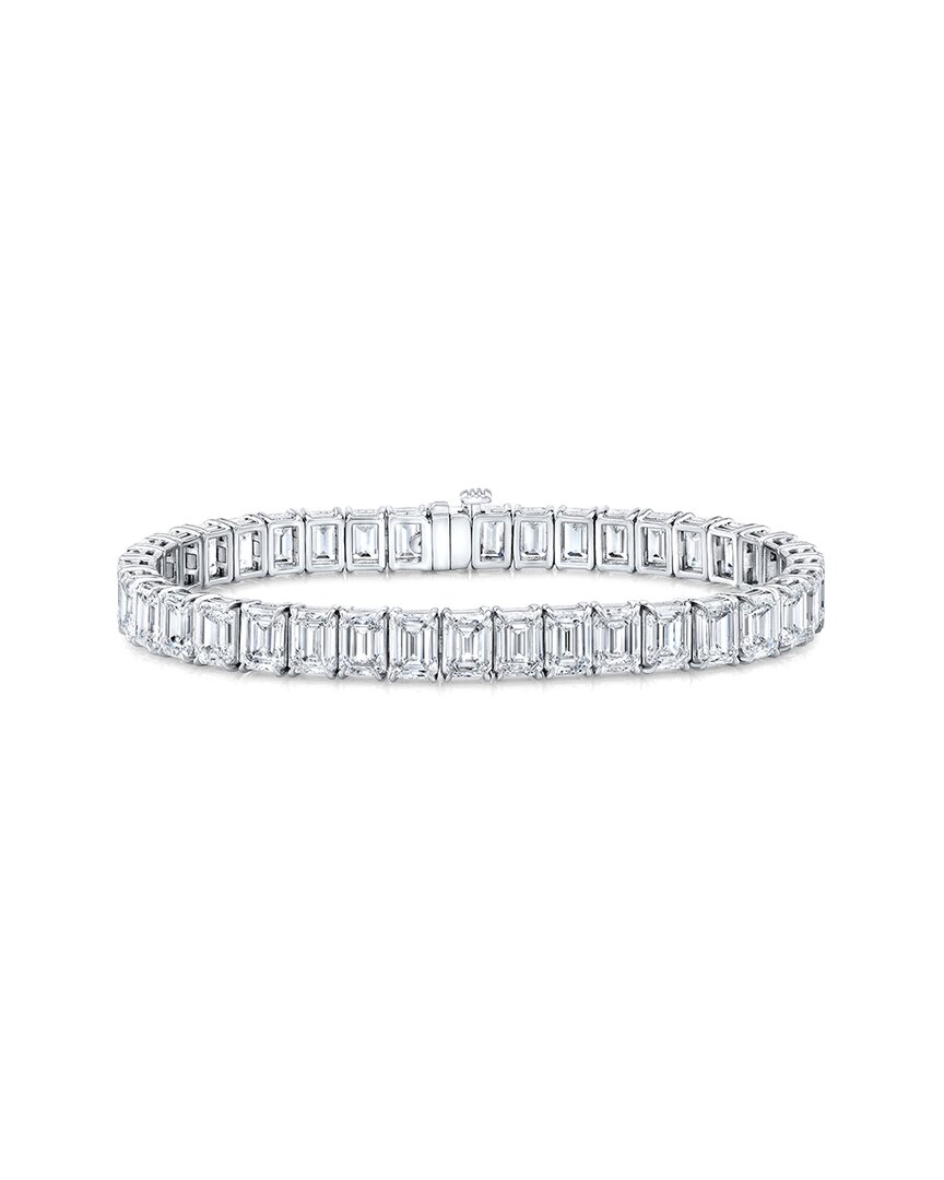 Lab Grown Diamonds 14k 14.06 Ct. Tw. Lab-grown Diamond Tennis Bracelet