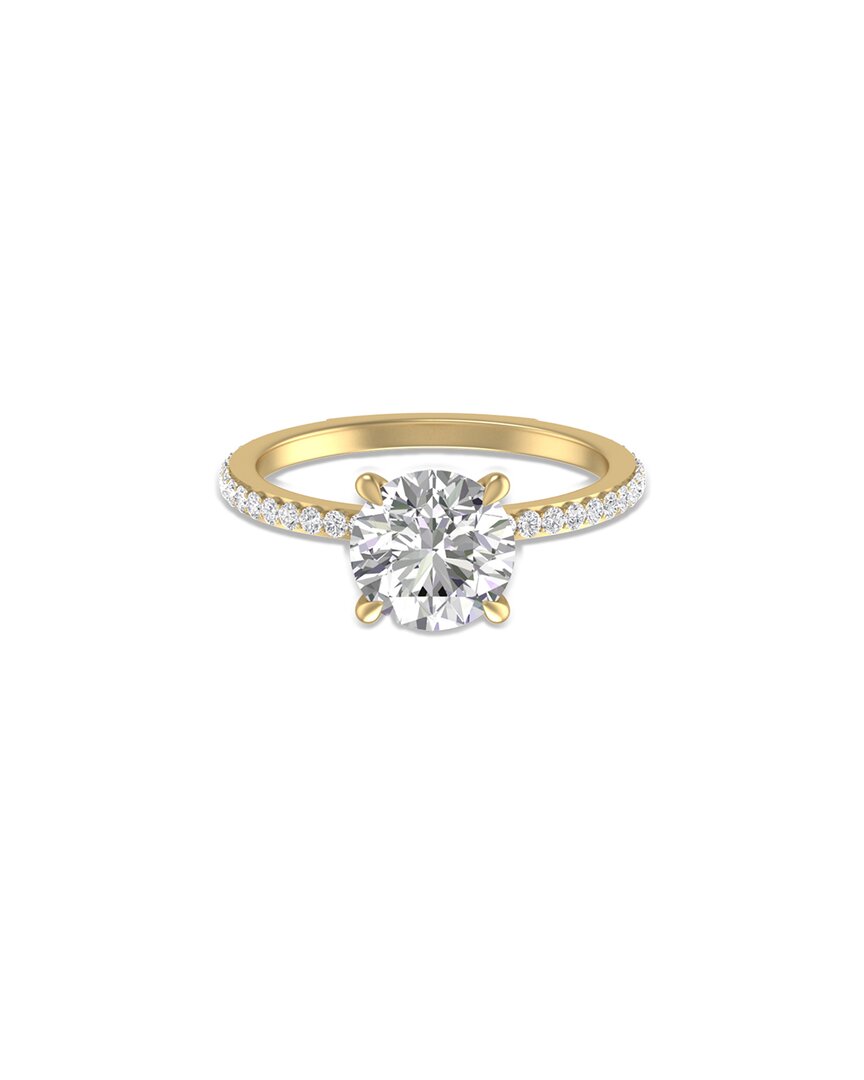Lab Grown Diamonds 14k 2.00 Ct. Tw. Lab-grown Diamond Cleo Ring