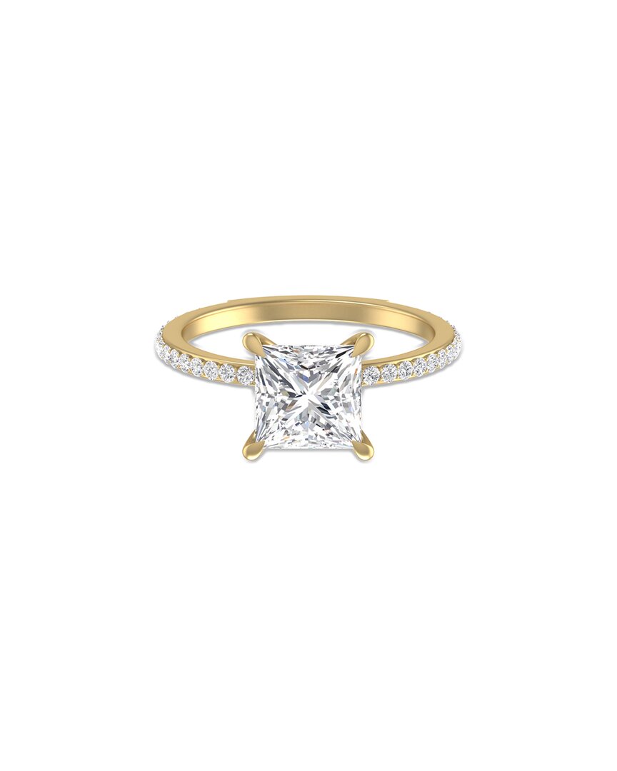 Lab Grown Diamonds 14k 2.00 Ct. Tw. Lab-grown Diamond Cleo Ring