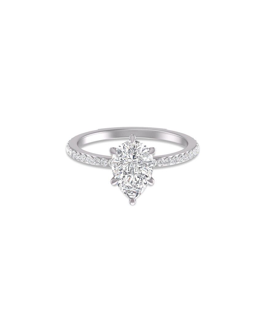 Lab Grown Diamonds 14k 2.00 Ct. Tw. Lab-grown Diamond Cleo Ring