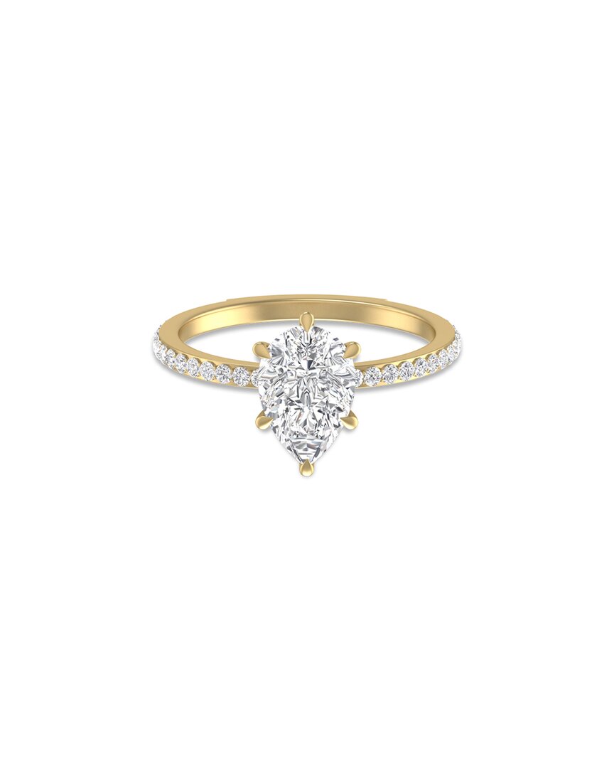 Lab Grown Diamonds 14k 2.50 Ct. Tw. Lab-grown Diamond Cleo Ring