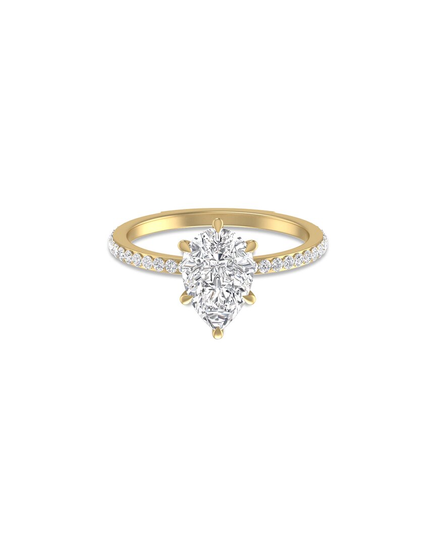 Lab Grown Diamonds 14k 2.50 Ct. Tw. Lab-grown Diamond Cleo Ring