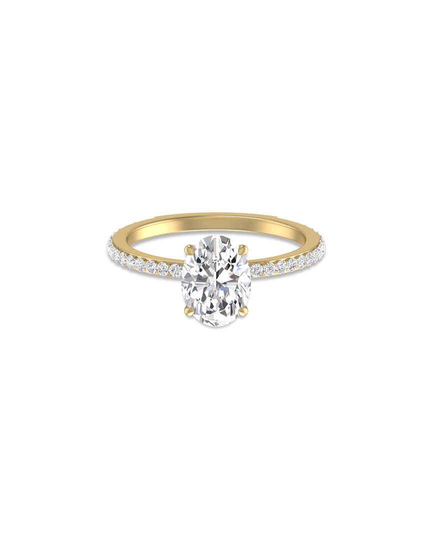 Lab Grown Diamonds 14k 2.00 Ct. Tw. Lab-grown Diamond Cleo Ring
