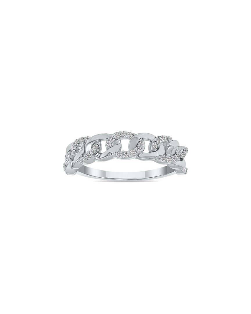 Lab Grown Diamonds 14k 0.33 Ct. Tw. Lab-grown Diamond Chain Ring