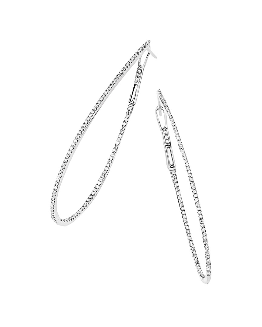 Sabrina Designs 14k 0.57 Ct. Tw. Diamond Hoops