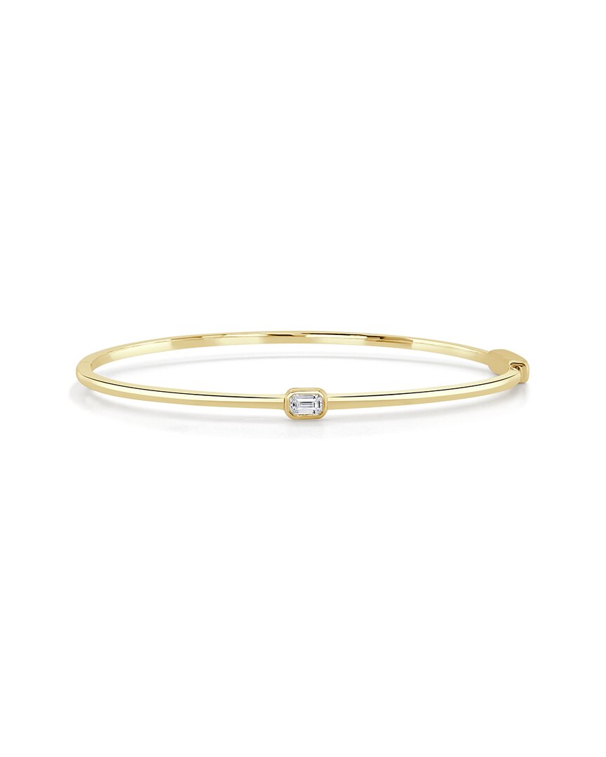 Sabrina Designs 14k 0.22 Ct. Tw. Diamond Bangle Bracelet