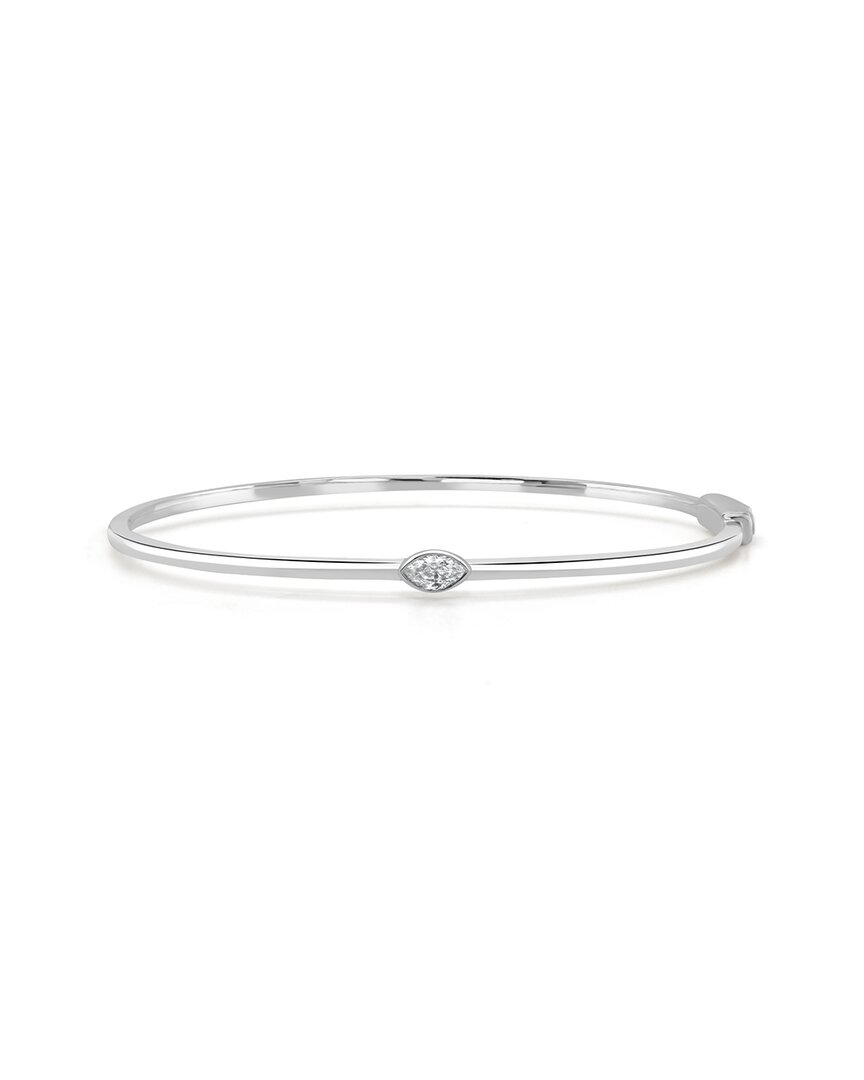 Sabrina Designs 14k 0.20 Ct. Tw. Diamond Bangle Bracelet