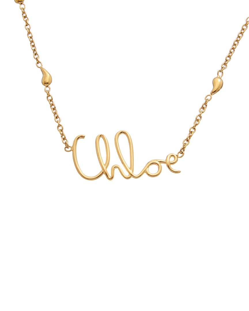 Chloé Iconic Gold Bracelet In Gold