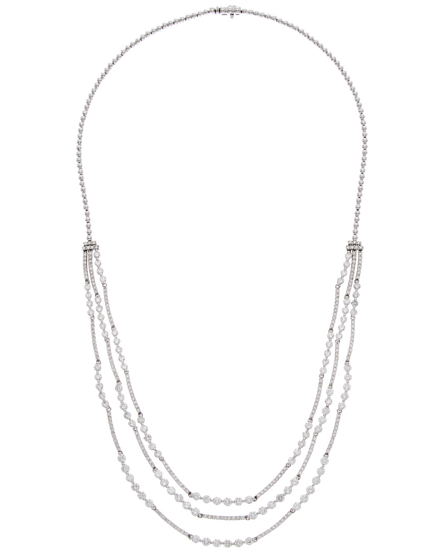 Diana M. Fine Jewelry 18K 9.75 ct. tw. Diamond Necklace