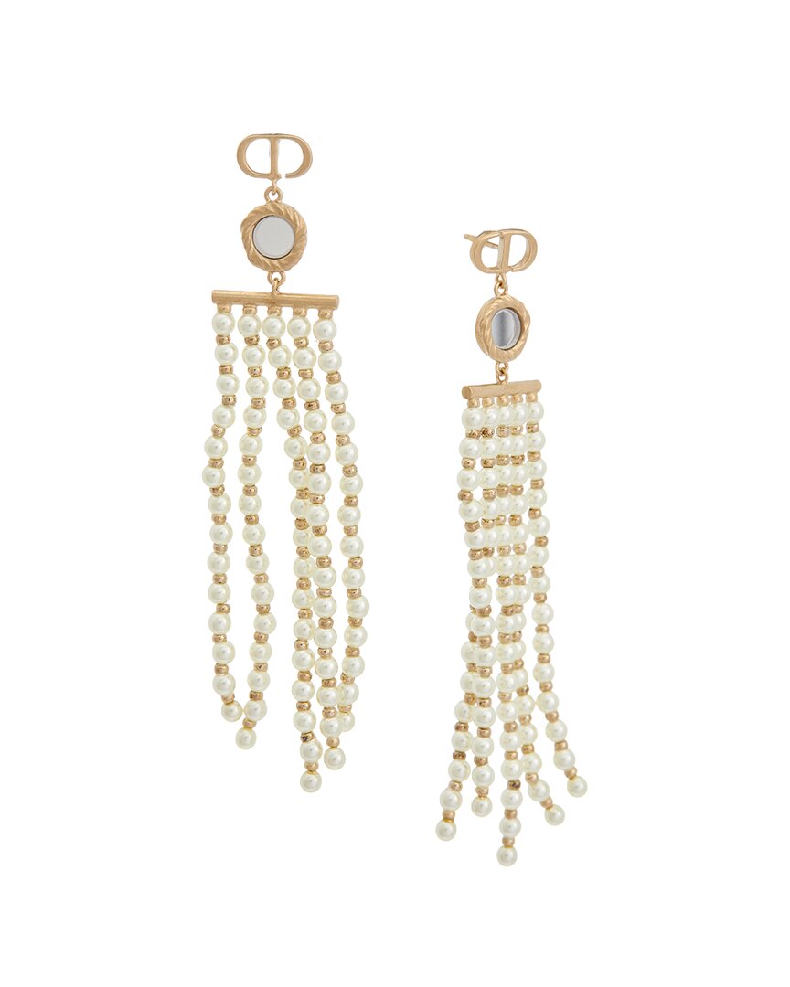 Dior La Parisenne Earrings In Gold