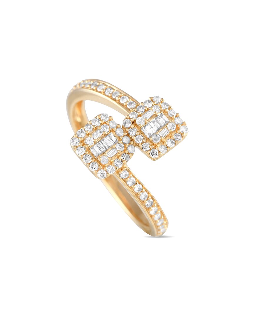 Diamond Select Cuts 14k 0.50 Ct. Tw. Diamond Bypass Ring
