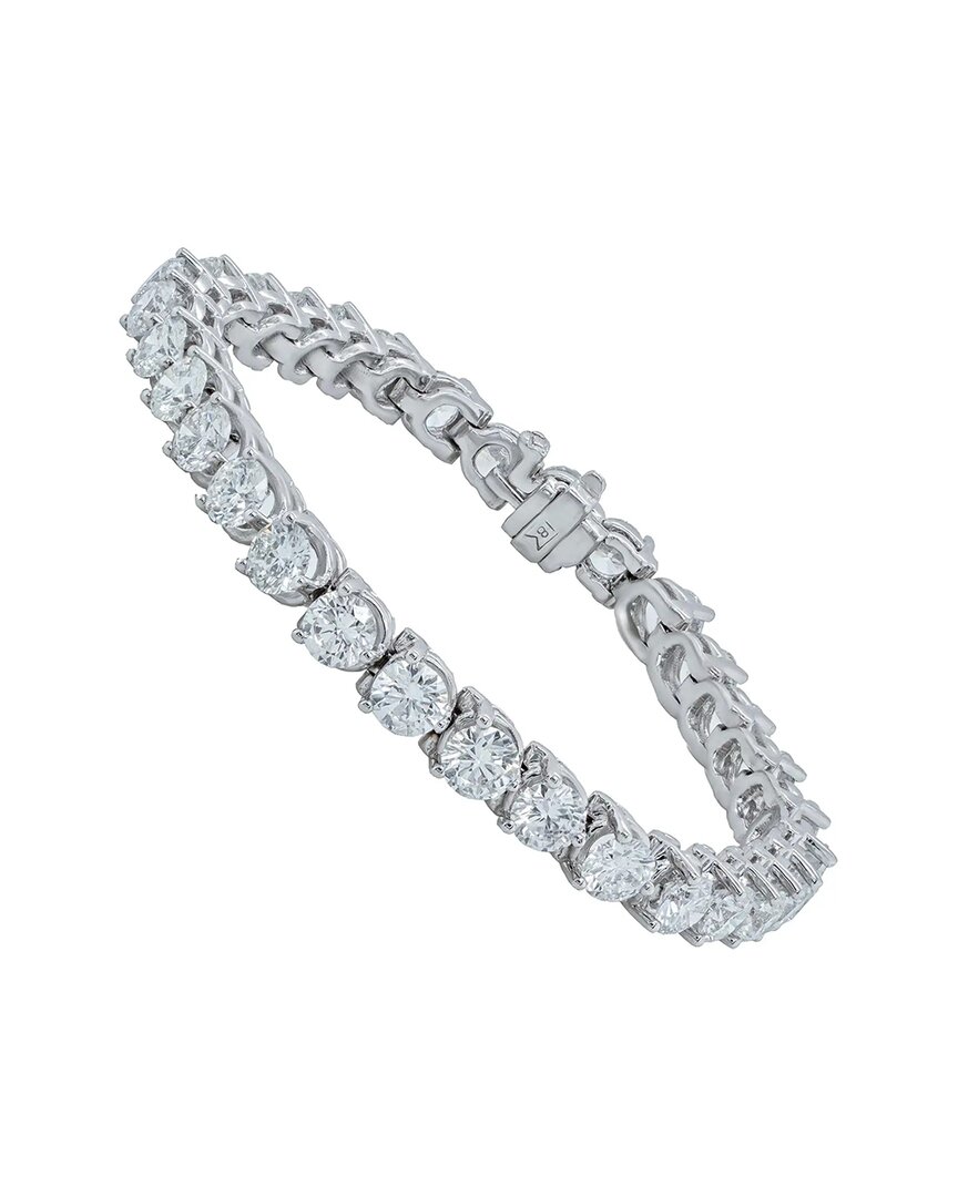 Lab Grown Diamonds 14k 10.00 Ct. Tw. Lab-grown Diamond Tennis Bracelet