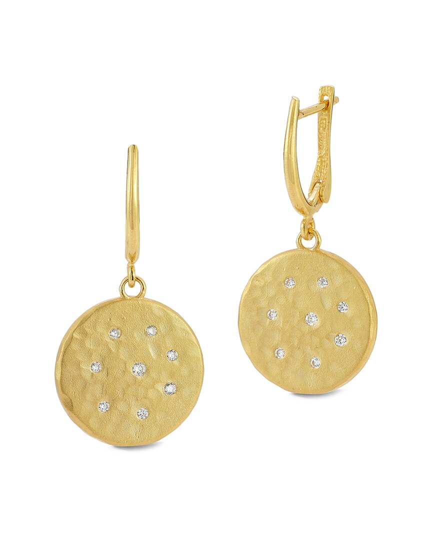 I. Reiss 14k 0.20 Ct. Tw. Diamond Dangle Earrings