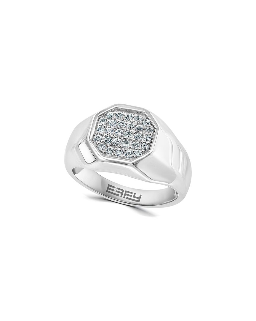 Effy Fine Jewelry Silver 0.56 ct. tw. White Sapphire Ring