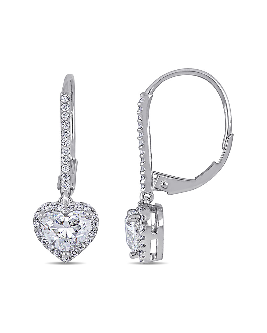 Diamond Select Cuts Certified 14k White Gold 1.81 Ct. Tw. Diamond Earrings
