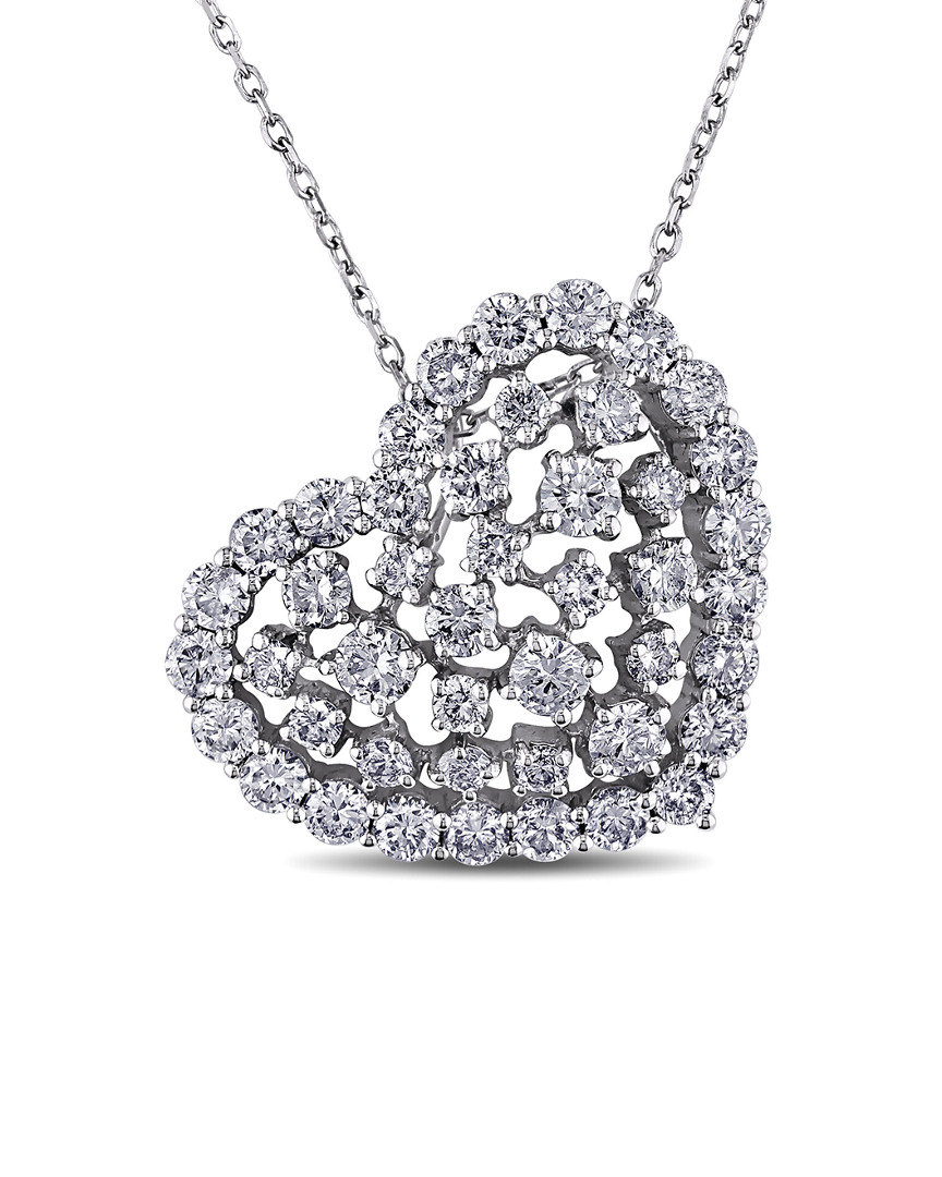 Diamond Select Cuts 14k White Gold 2.00 Ct. Tw. Diamond Necklace