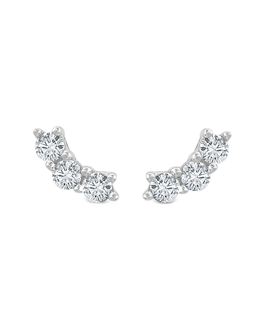 Sabrina Designs 14k 0.30 Ct. Tw. Diamond Earrings In Metallic