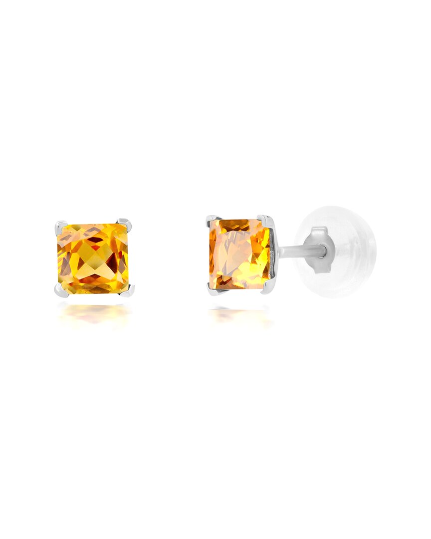 Maxcolor 14k 0.60 Ct. Tw. Citrine Studs